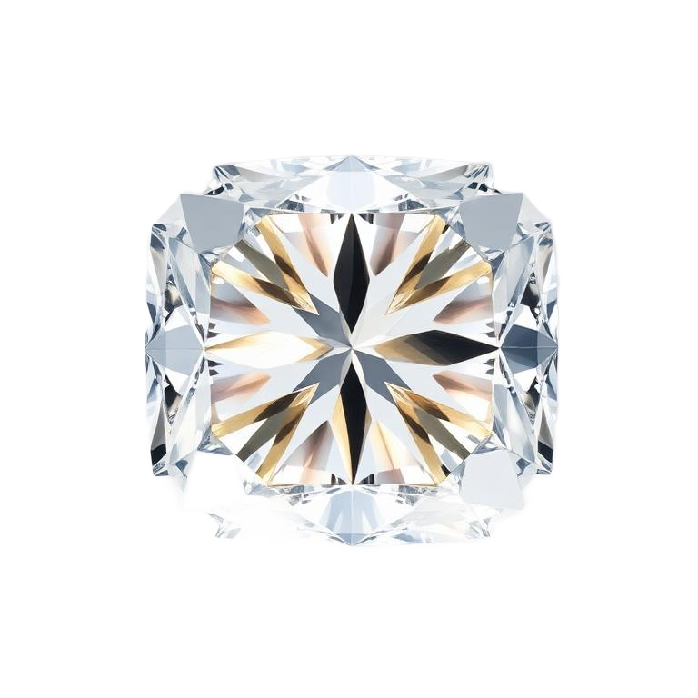 Cushion cut diamond